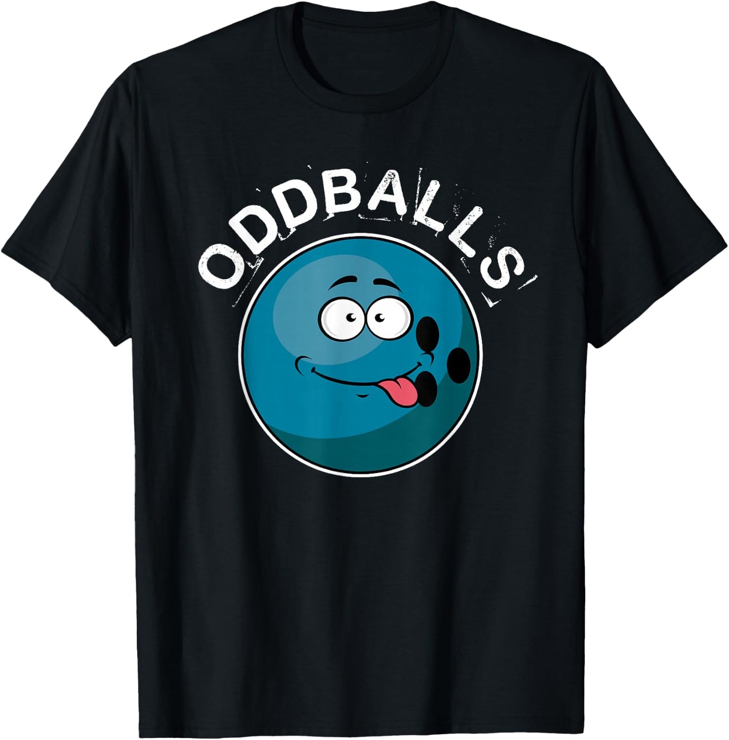 Oddballs Funny Bowling Women Or Kids T-Shirt - T-Shirt | Black