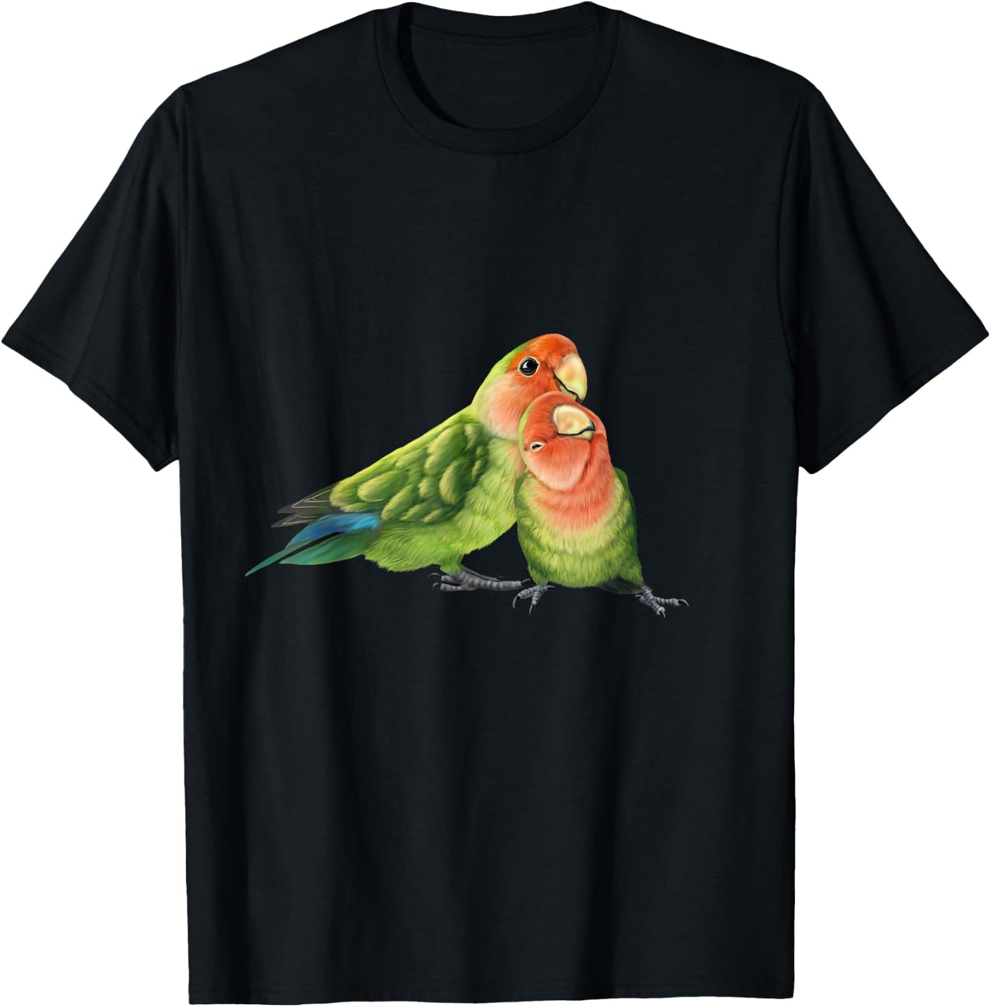 Love bird couple T-Shirt - T-Shirt | Black