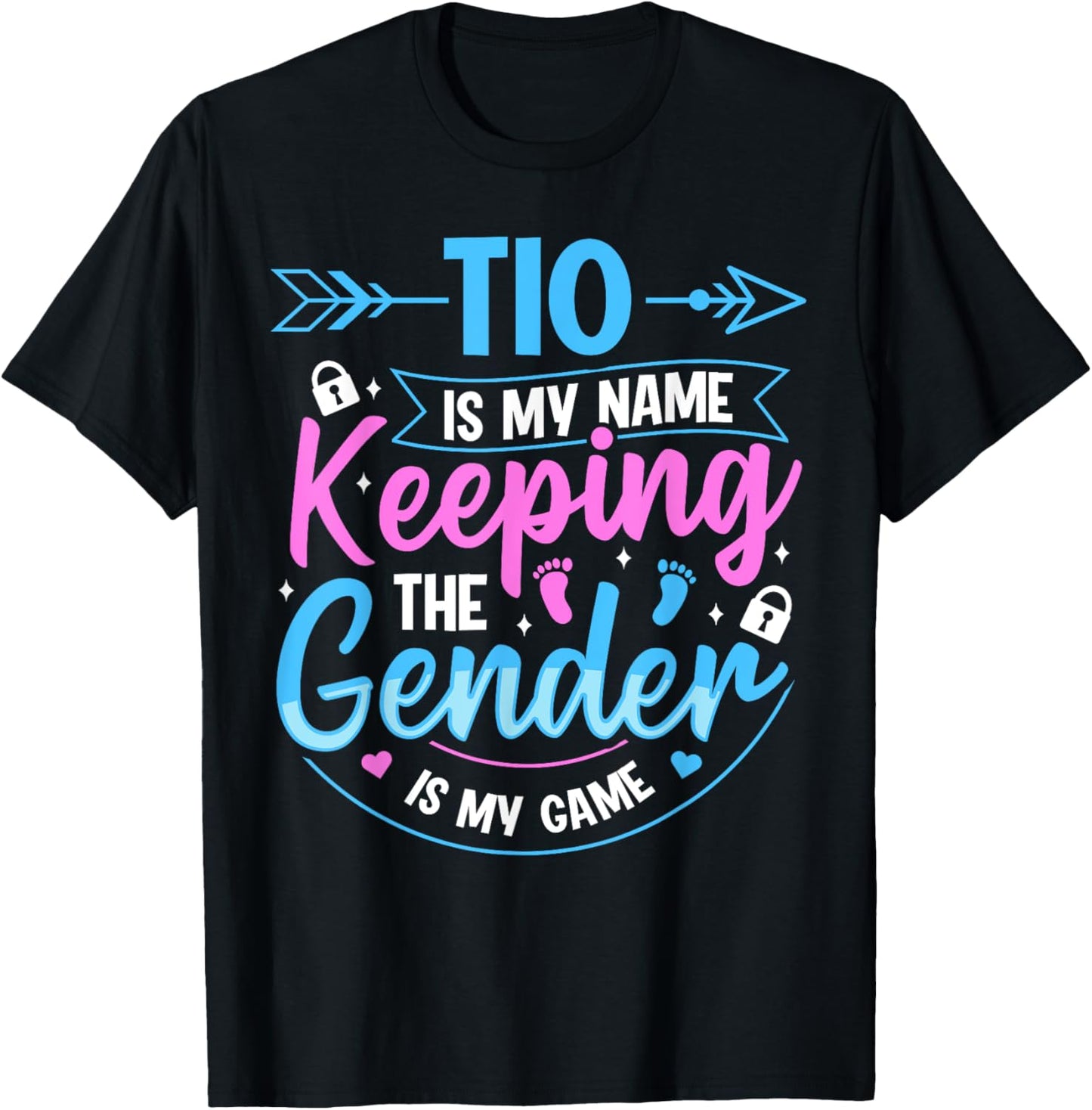 Keeper of the Gender Quote for a Keeper of the Gender Uncle T-Shirt - T-Shirt | Black