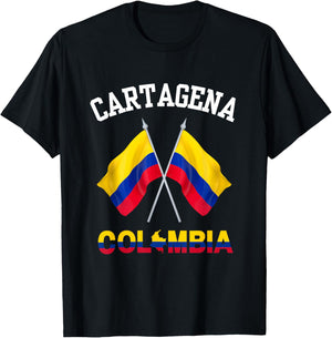 Colombia Cartagena T-Shirt - T-Shirt | Black