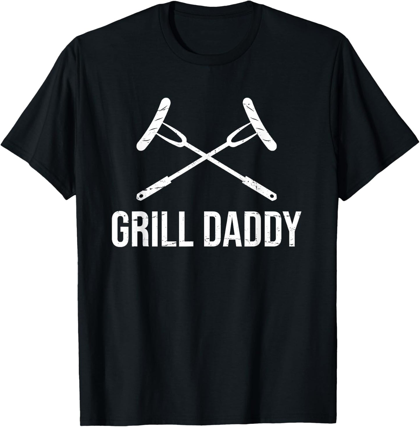 Grill Daddy Funny Fathers Day Gift-Grillfather-Grill Dad T-Shirt - T-Shirt | Black
