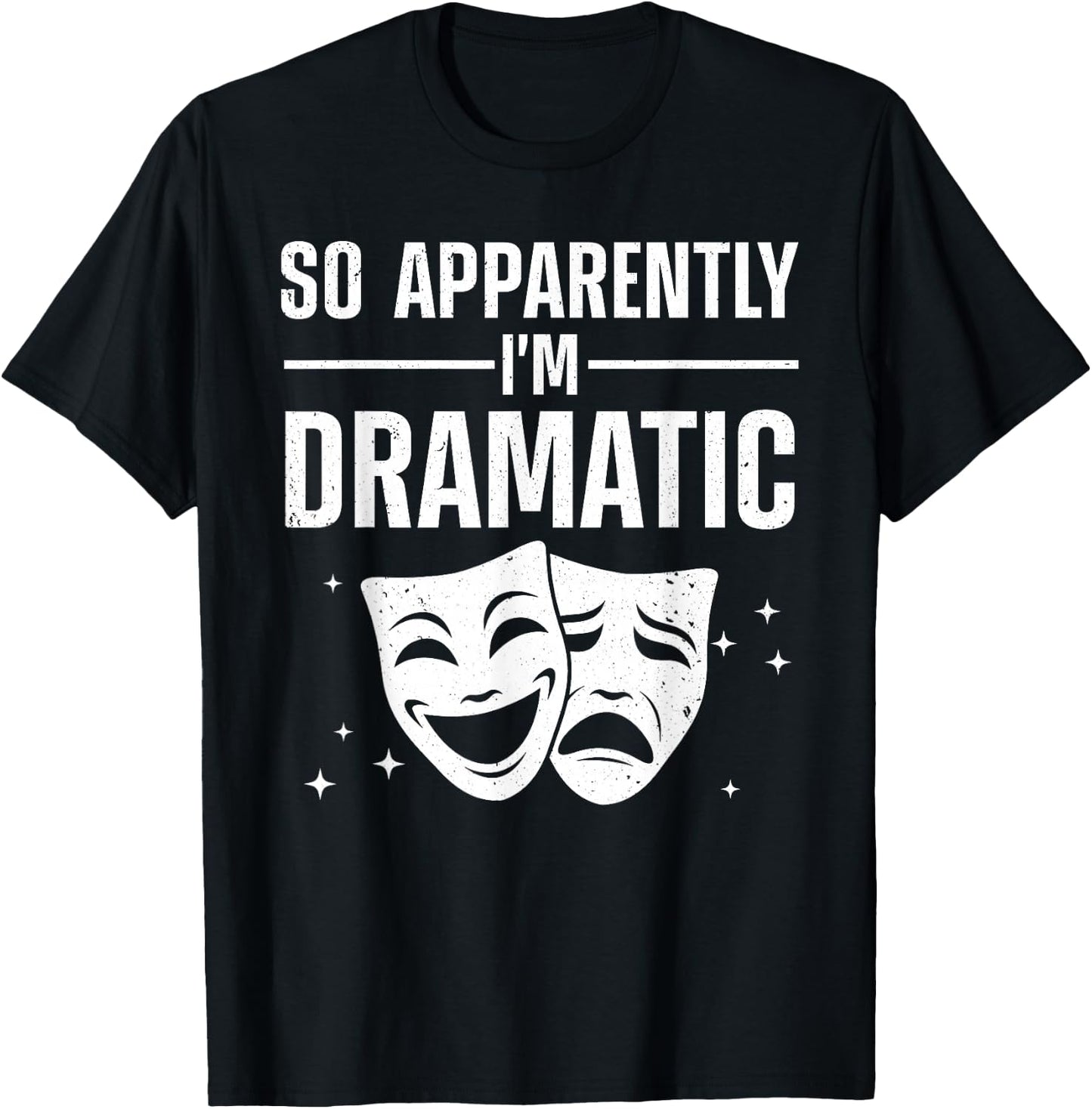 Cool Theater Art Women Musical Theater Drama Actor Small T-Shirt - T-Shirt | Black