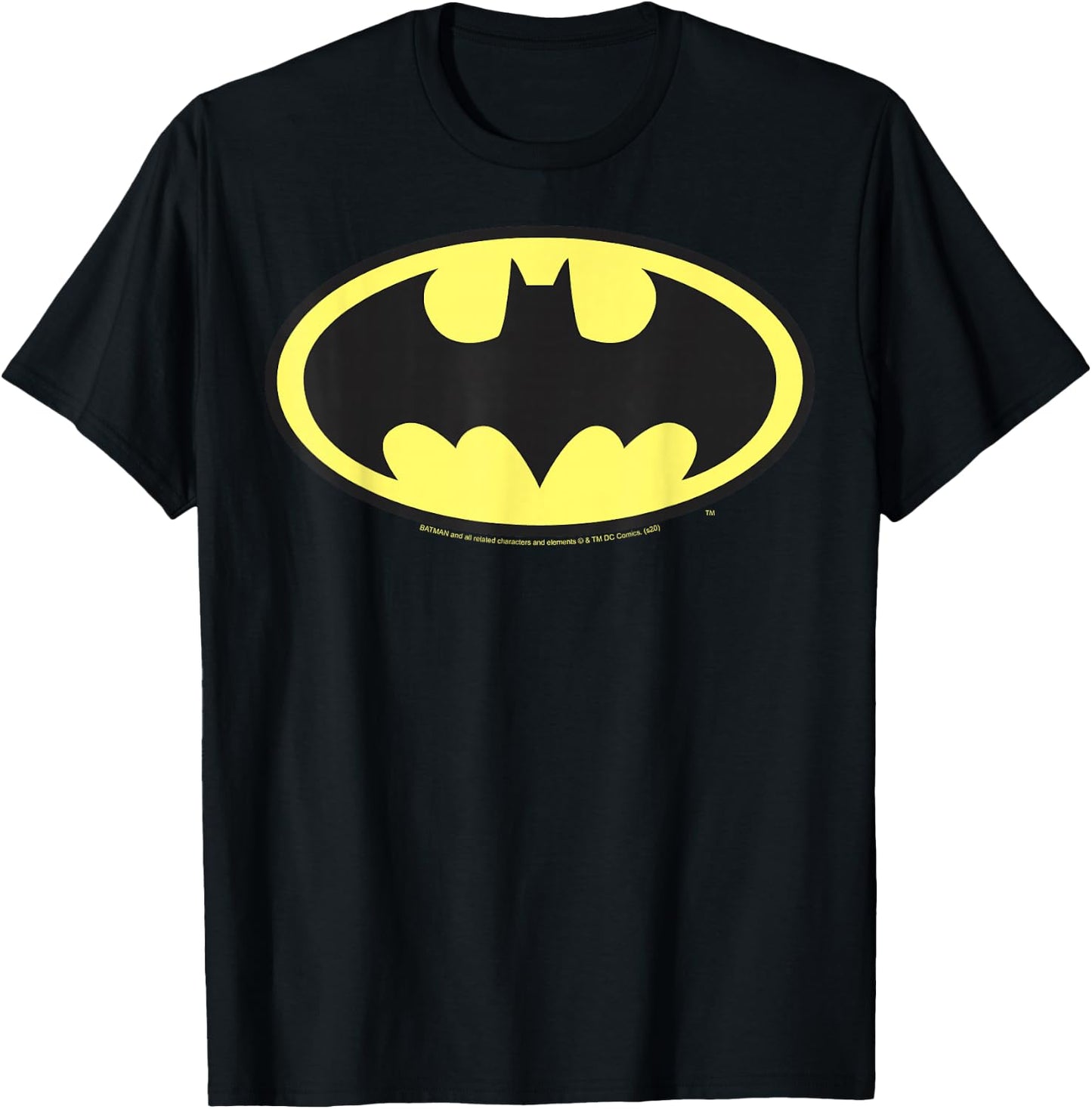 DC Comics Batman Basic Logo T-Shirt - T-Shirt | Black