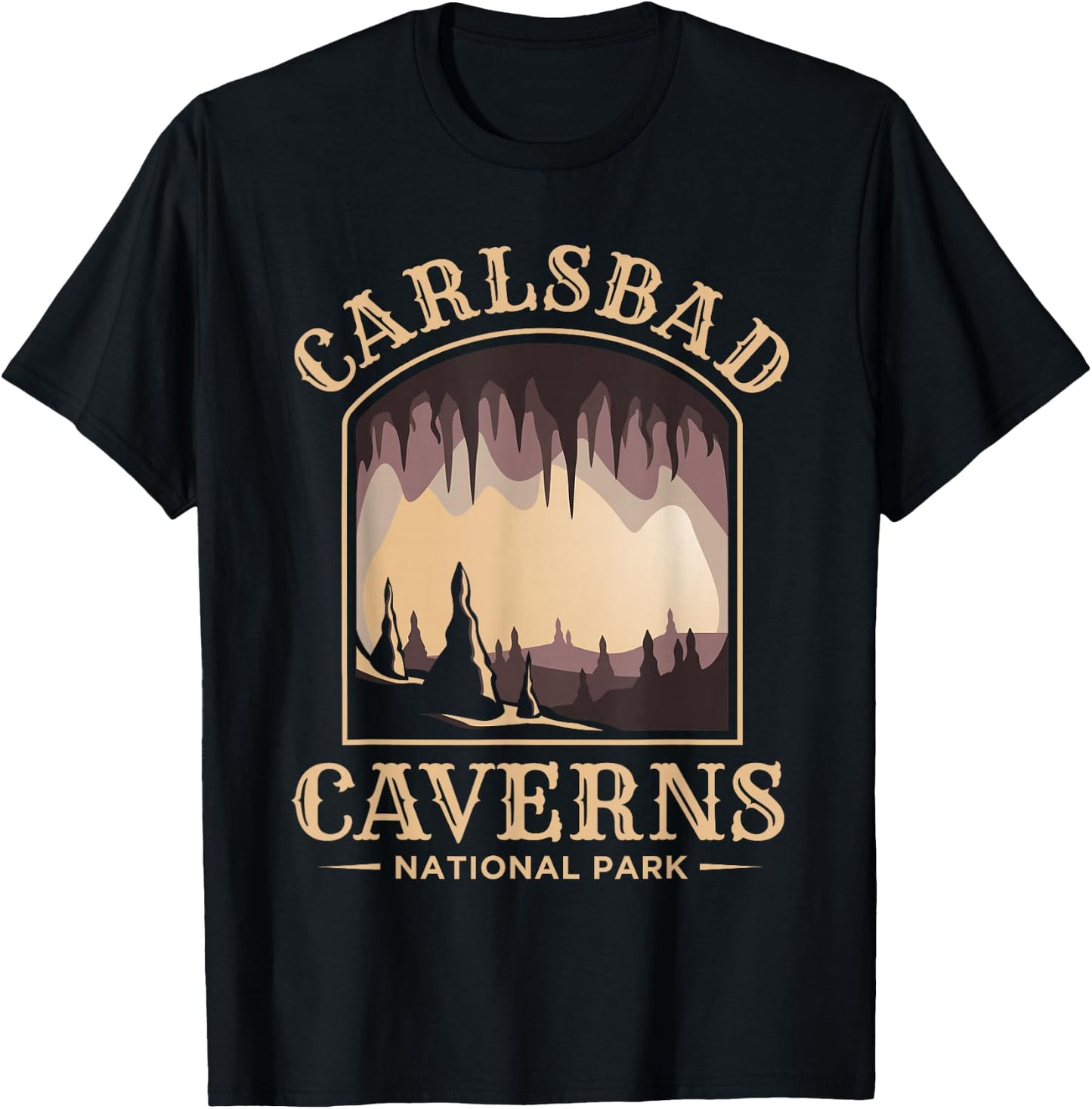 Carlsbad Caverns National Park US New Mexico T-Shirt - T-Shirt | Black
