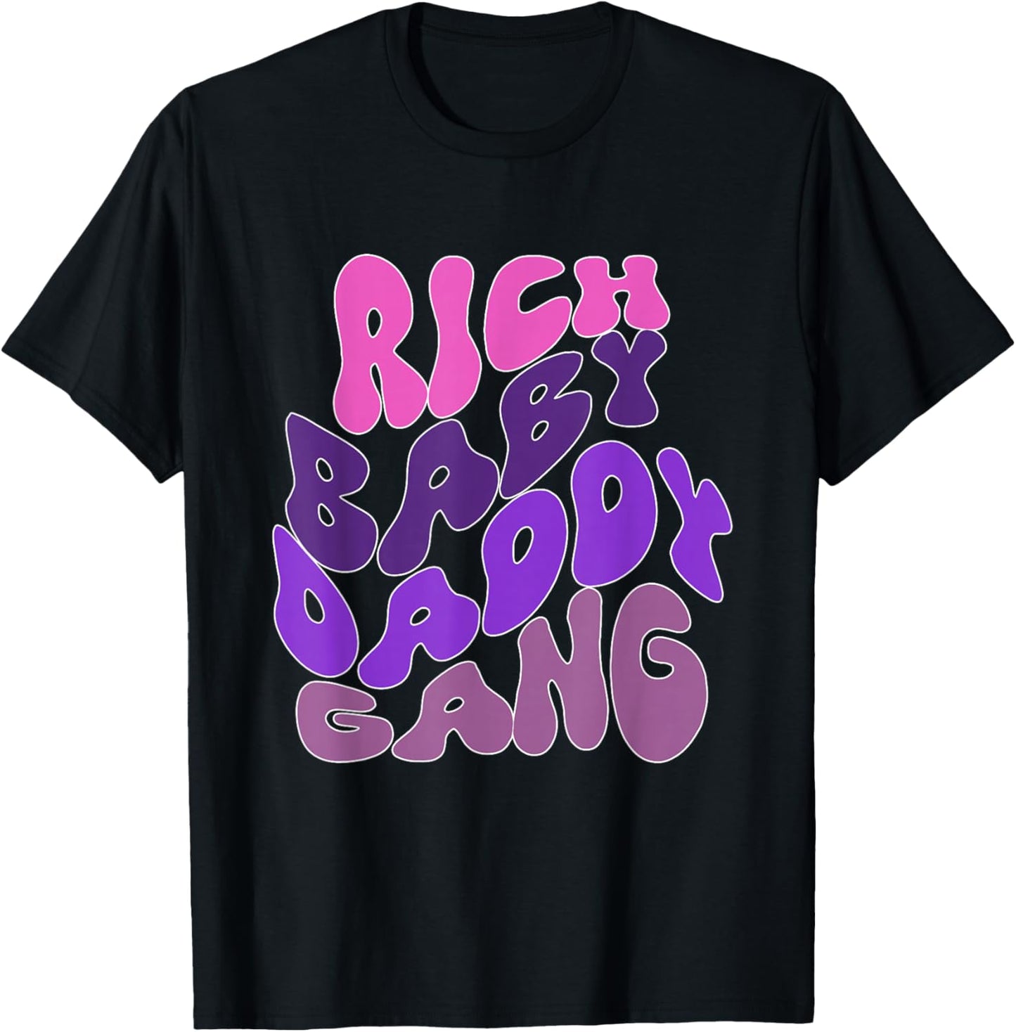 Rich Baby Daddy Gang Apparel , Small, Black T-Shirt - T-Shirt | Black
