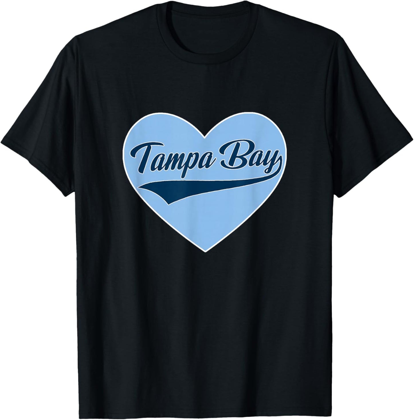 Tampa Bay - Throwback Design - Classic T-Shirt - T-Shirt | Black