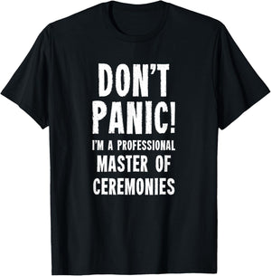 Master of Ceremonies T-Shirt - T-Shirt | Black