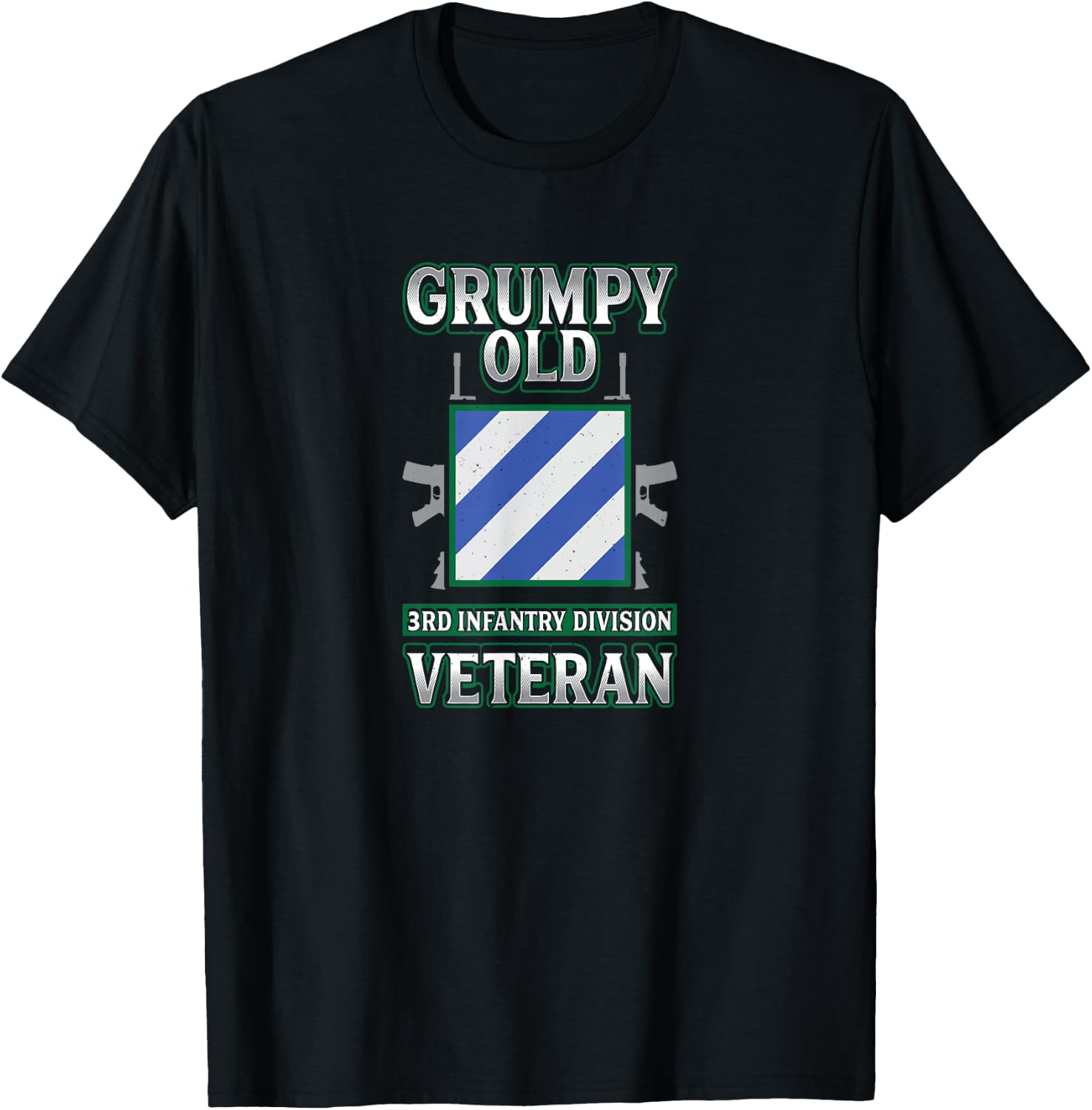 3rd Infantry Division Shirt Third ID T-Shirt - T-Shirt | Black