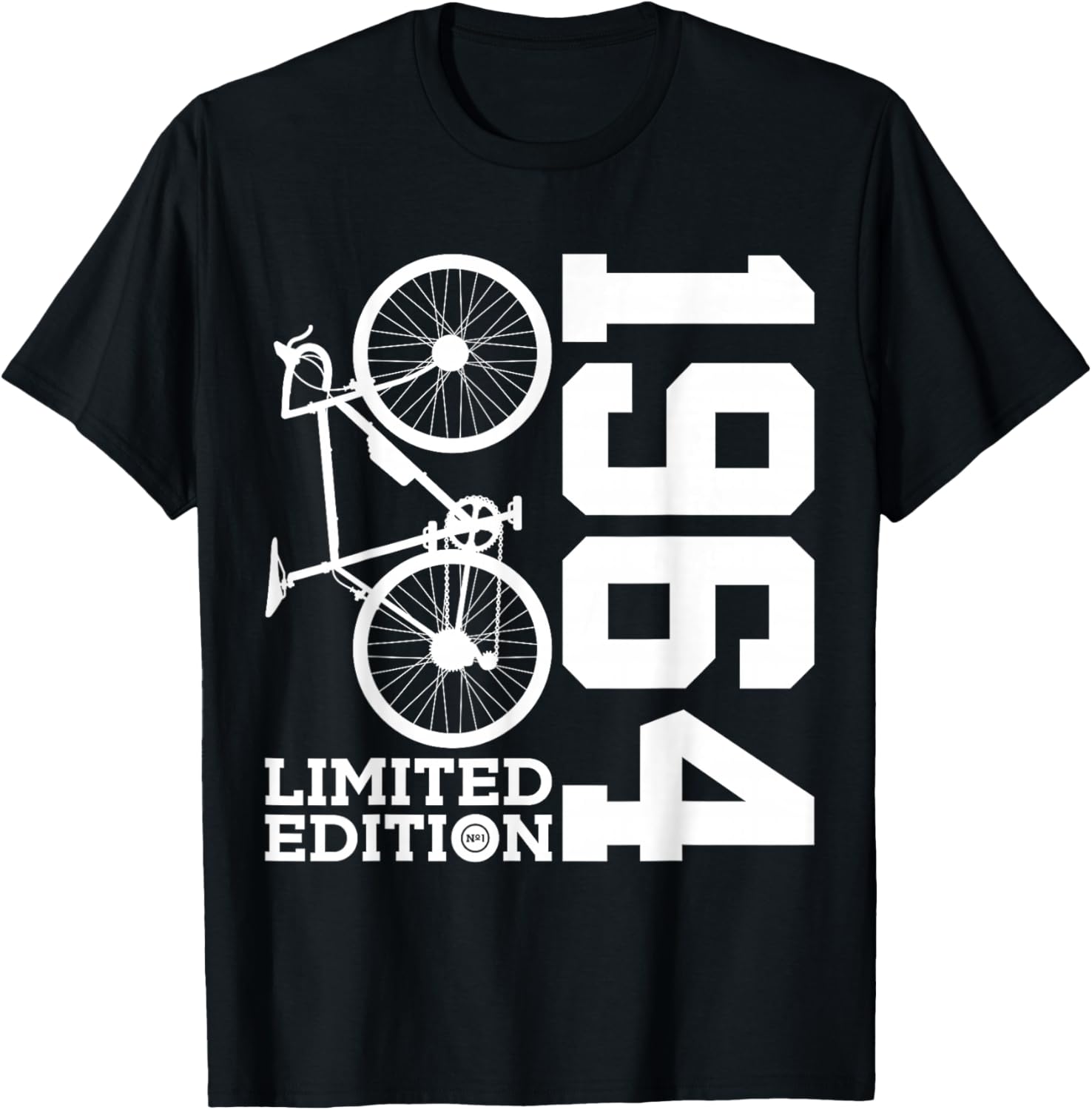 Cyclist 1964 Bike 62nd Birthday Racing Bike T-Shirt - T-Shirt | Black