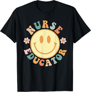 Nurse Educator Shirt Nurse Nursing School Instructor T-Shirt - T-Shirt | Black