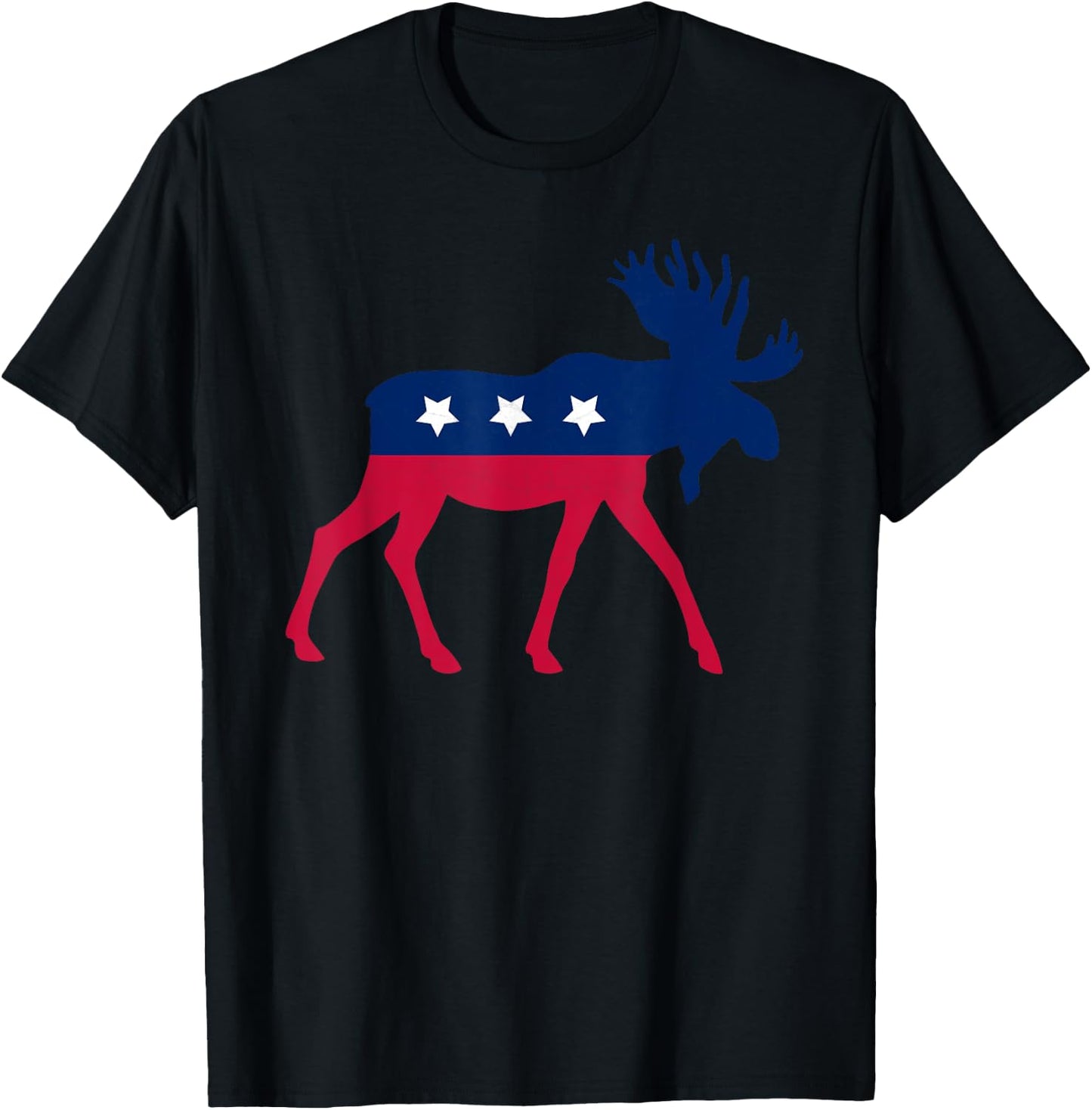 Teddy Roosevelt - Bull moose Progressive Party T-Shirt - T-Shirt | Black
