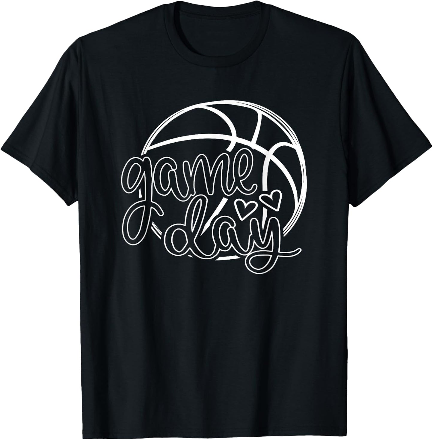 It's game day Basketball pride T-Shirt - T-Shirt | Black