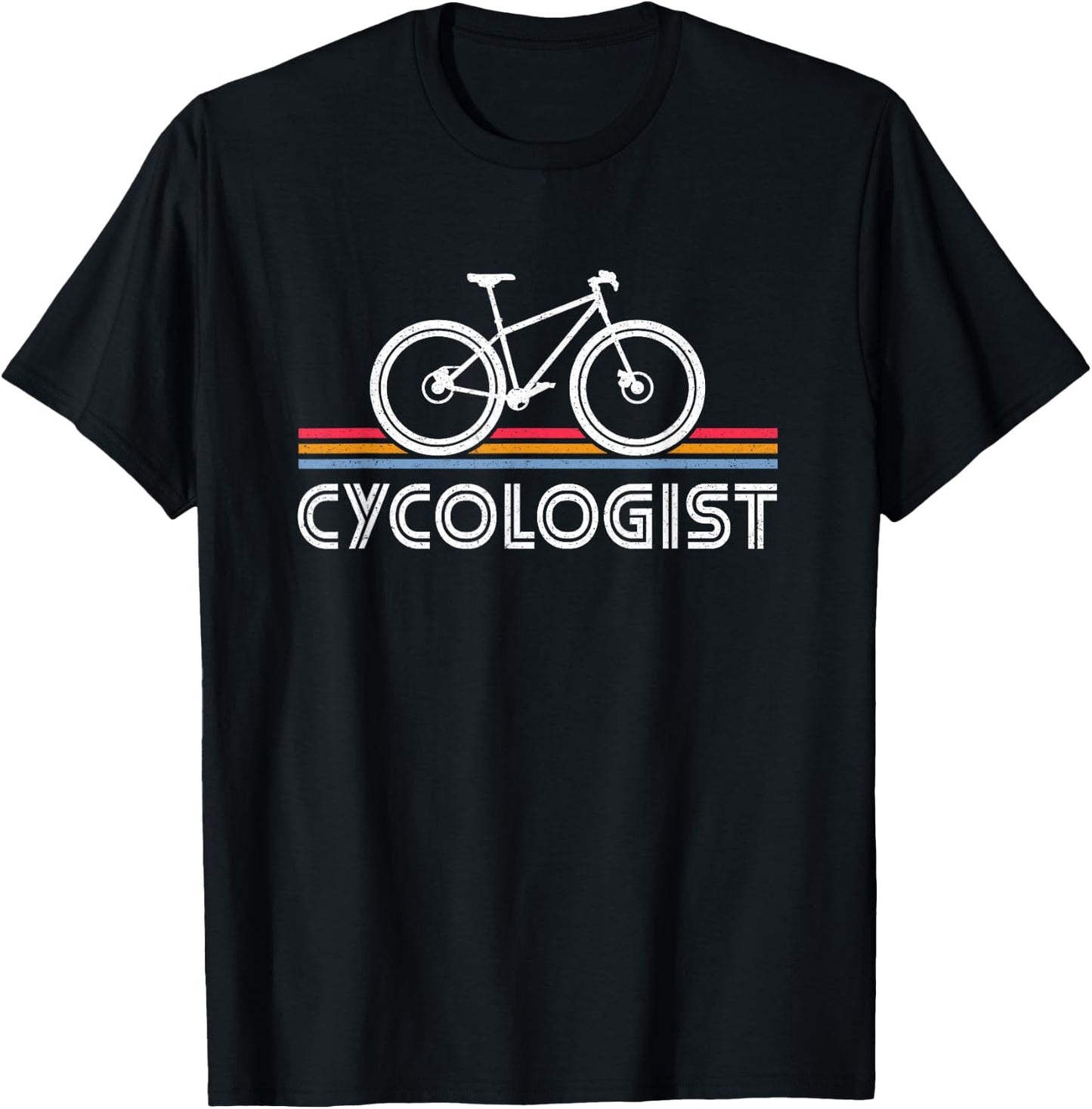 Cycologist Bicycle Funny Cycling - Cycologist T-Shirt - T-Shirt | Black