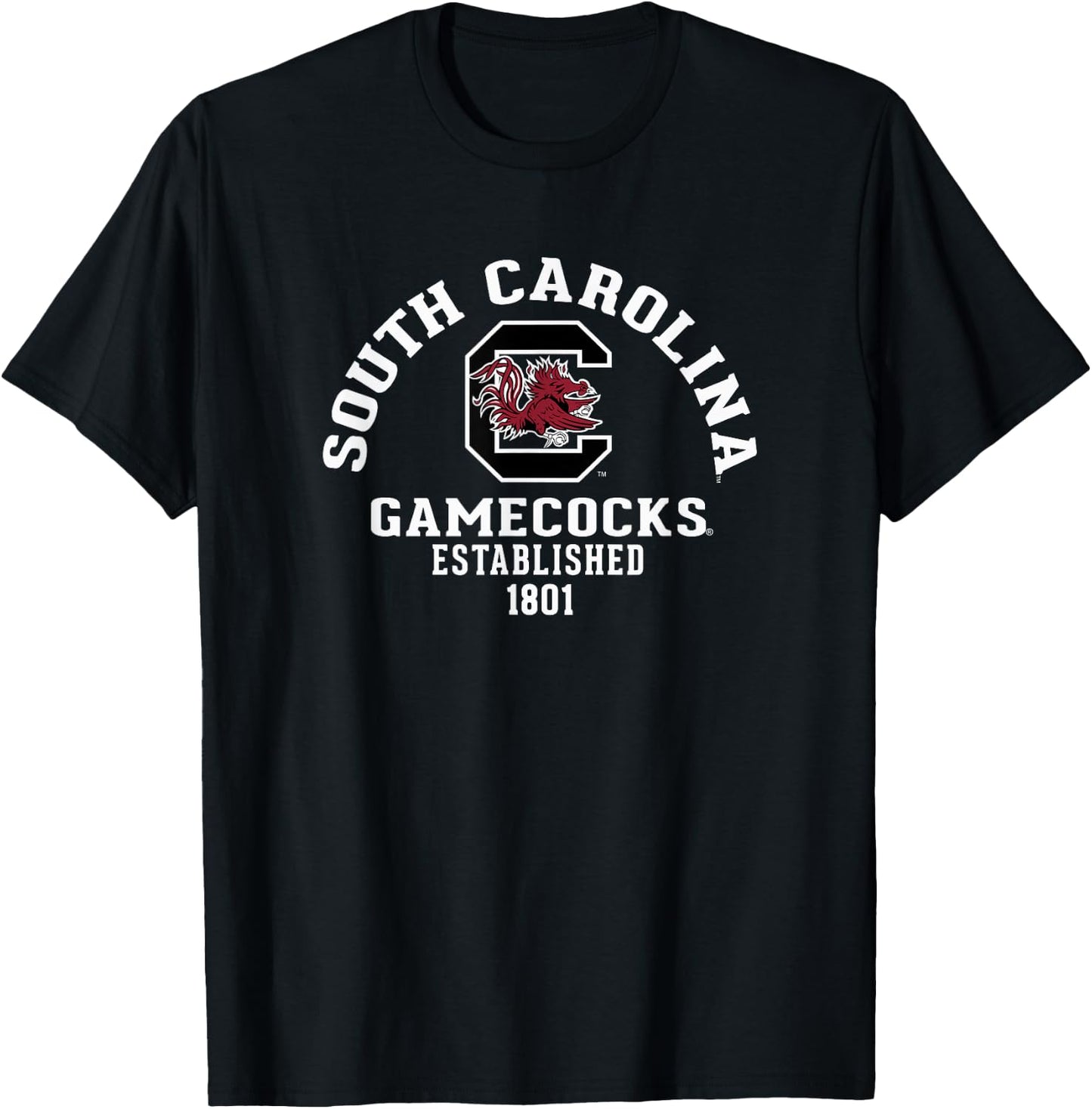 South Carolina Gamecocks Wondrous Officially Licensed T-Shirt - T-Shirt | Black
