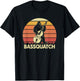 Bassquatch Bigfoot Double Bass Fiddle Upright Bass Sasquatch T-Shirt - T-Shirt | Black