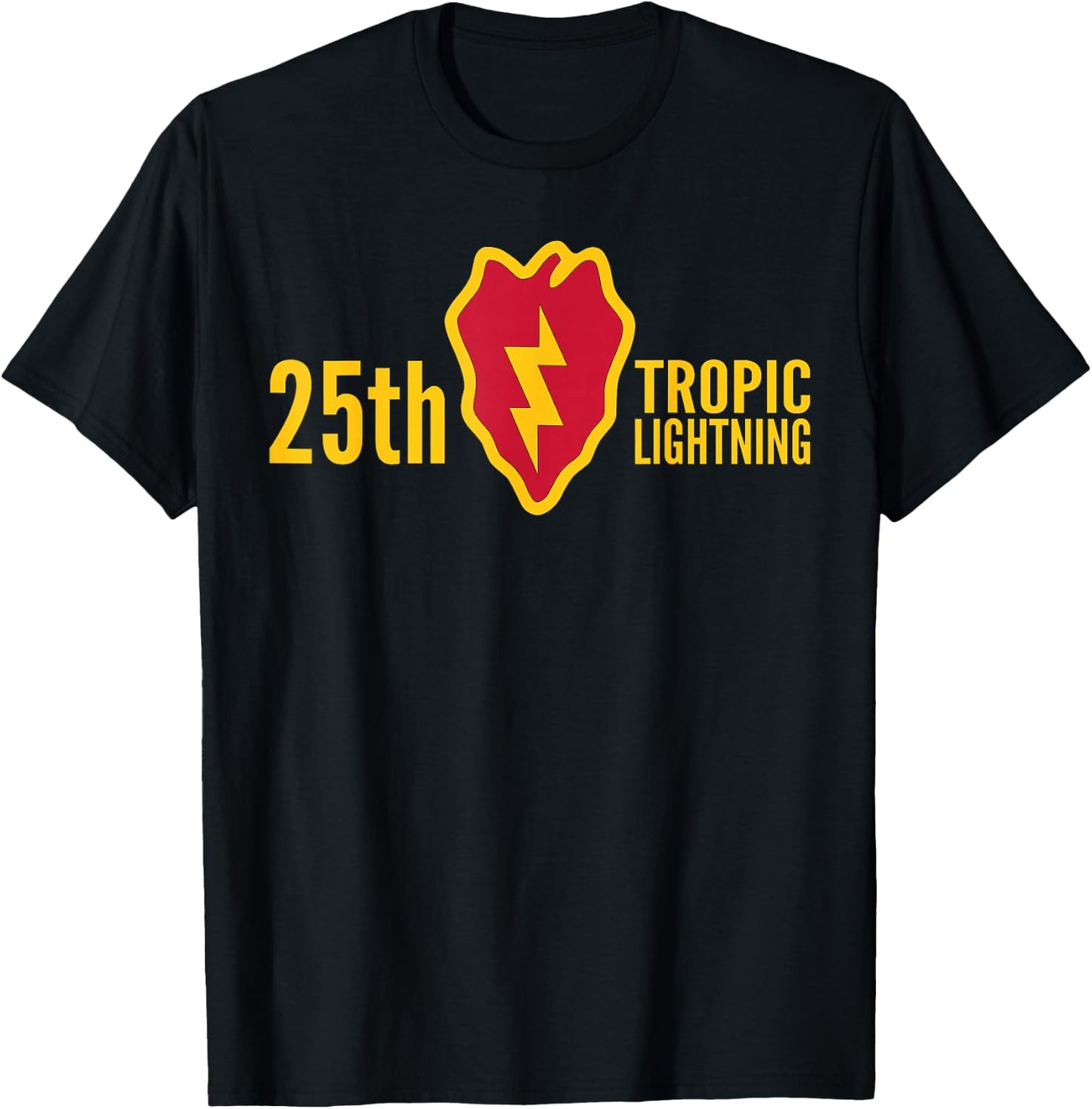 25th Infantry Division Army Us T-Shirt - T-Shirt | Black