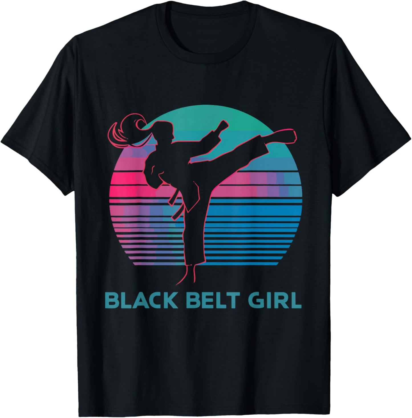 Black Belt Girl T-Shirt - T-Shirt | Black