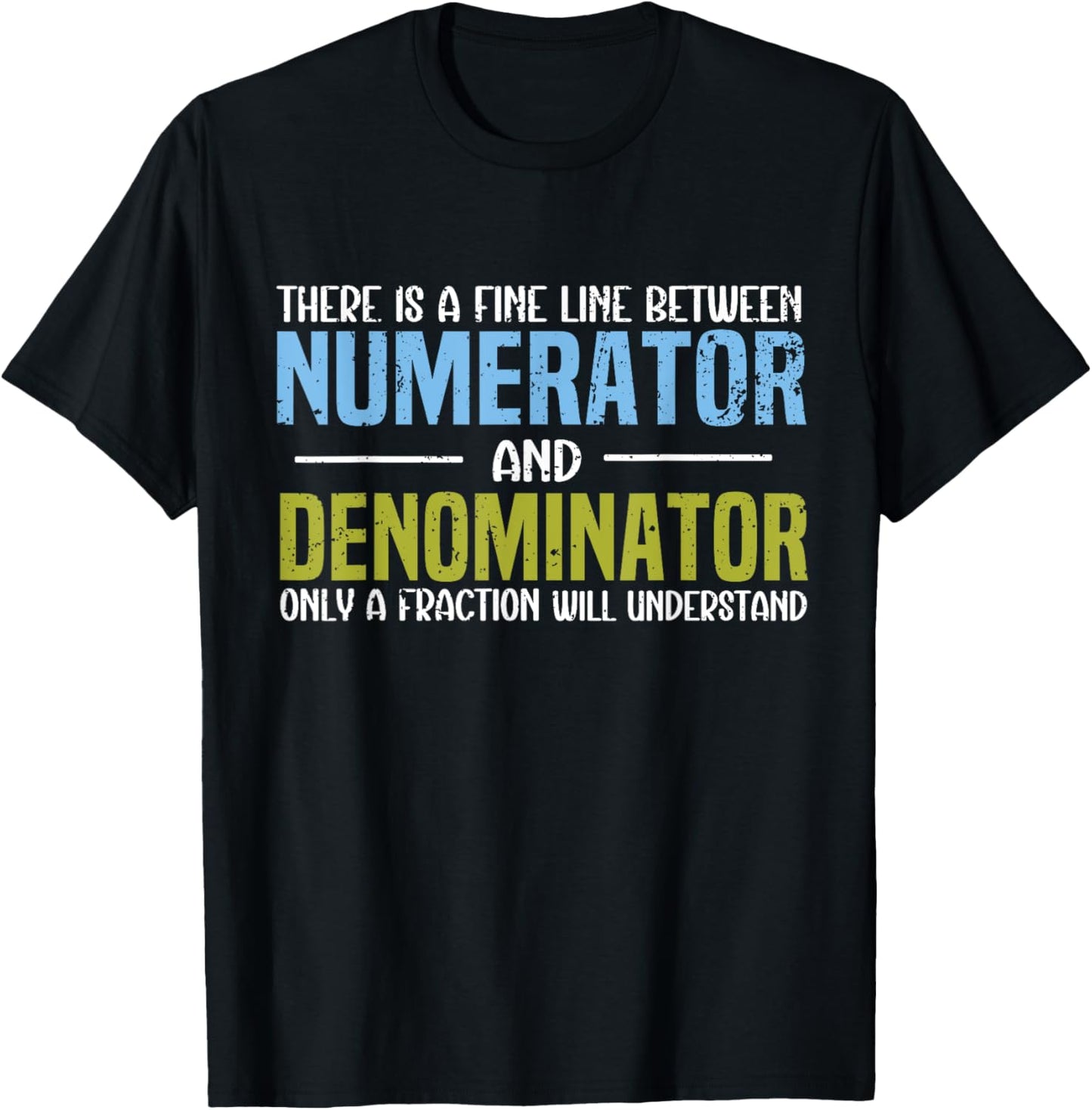 Funny Math Teacher Joke Men Women Fun Best Math Quotes T-Shirt - T-Shirt | Black