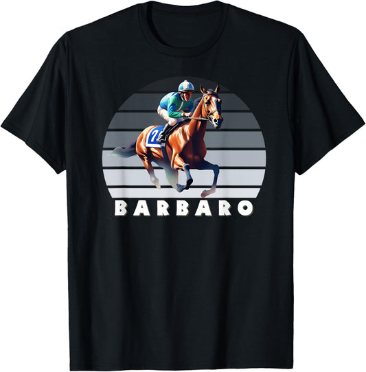 Barbaro Horse, Thoroughbred, Del Mar, Santa Anita Shirt T-Shirt - T-Shirt | Black