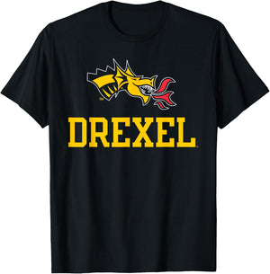 Drexel Dragons Sportsmanship Navy Officially Licensed T-Shirt - T-Shirt | Black