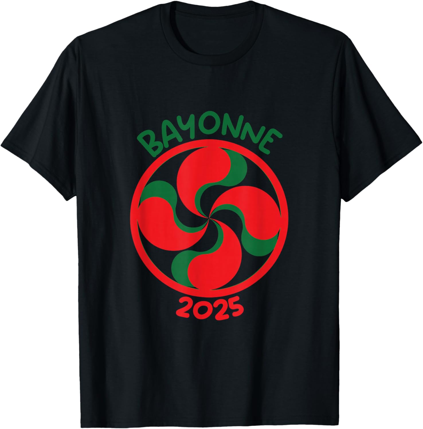 Annual Holidays 2025 in Bayonne , Black, S T-Shirt - T-Shirt | Black