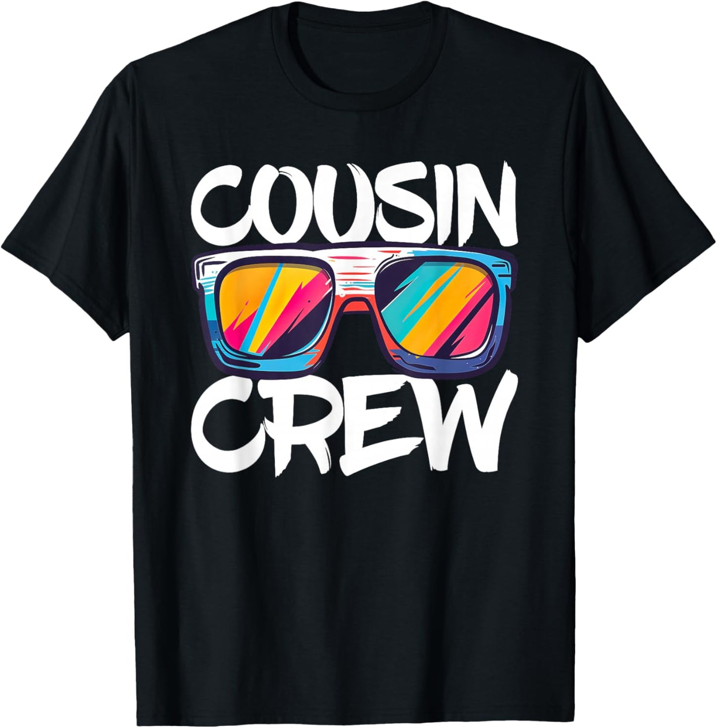 Cousin Crew Shirt Adults Kids Matching Cousin Crew T-Shirt - T-Shirt | Black
