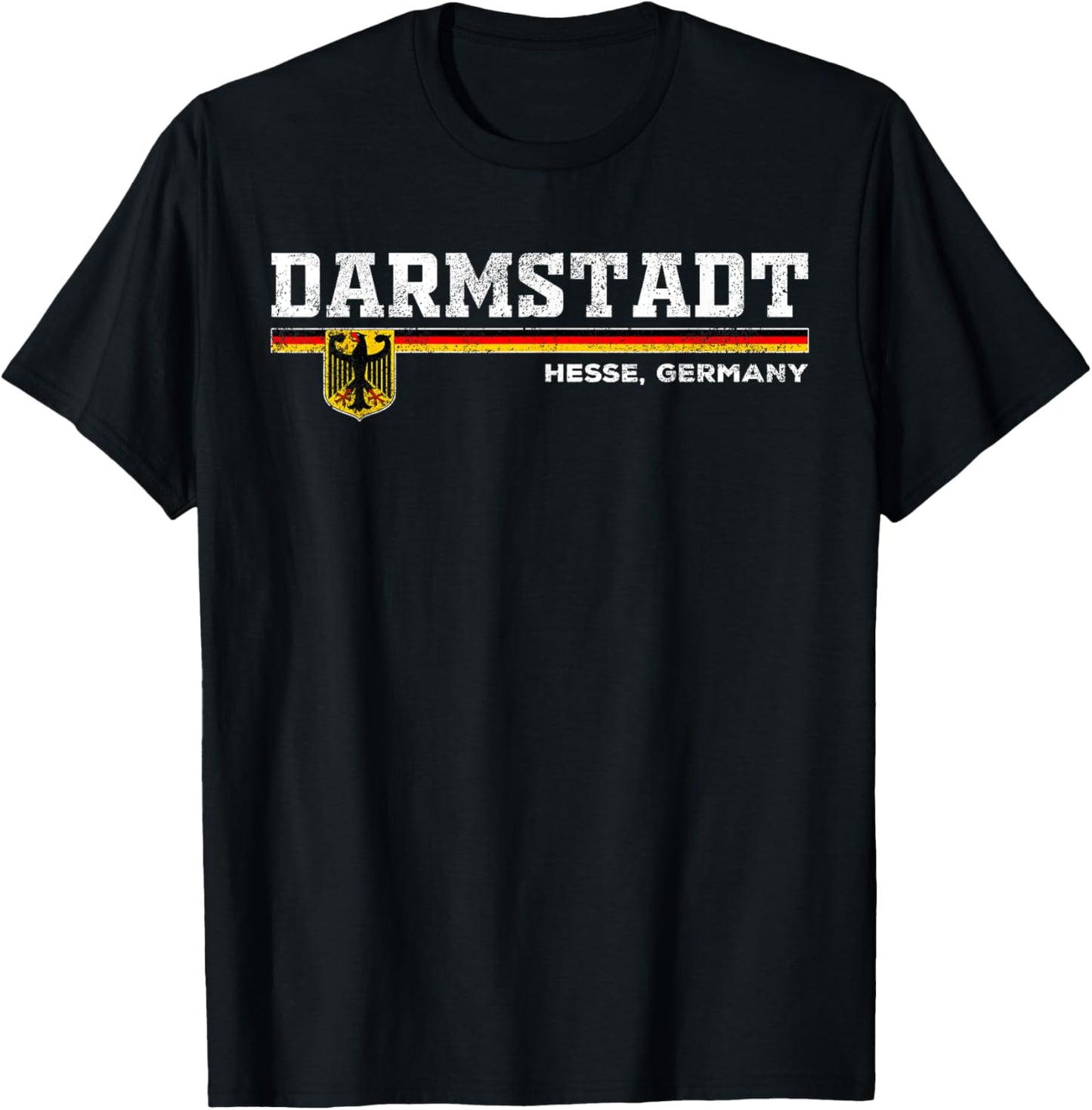 Darmstadt Germany / Deutschland T-Shirt - T-Shirt | Black