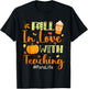 Para Life Fall In Love With Teaching Autumn Vibes T-Shirt - T-Shirt | Black