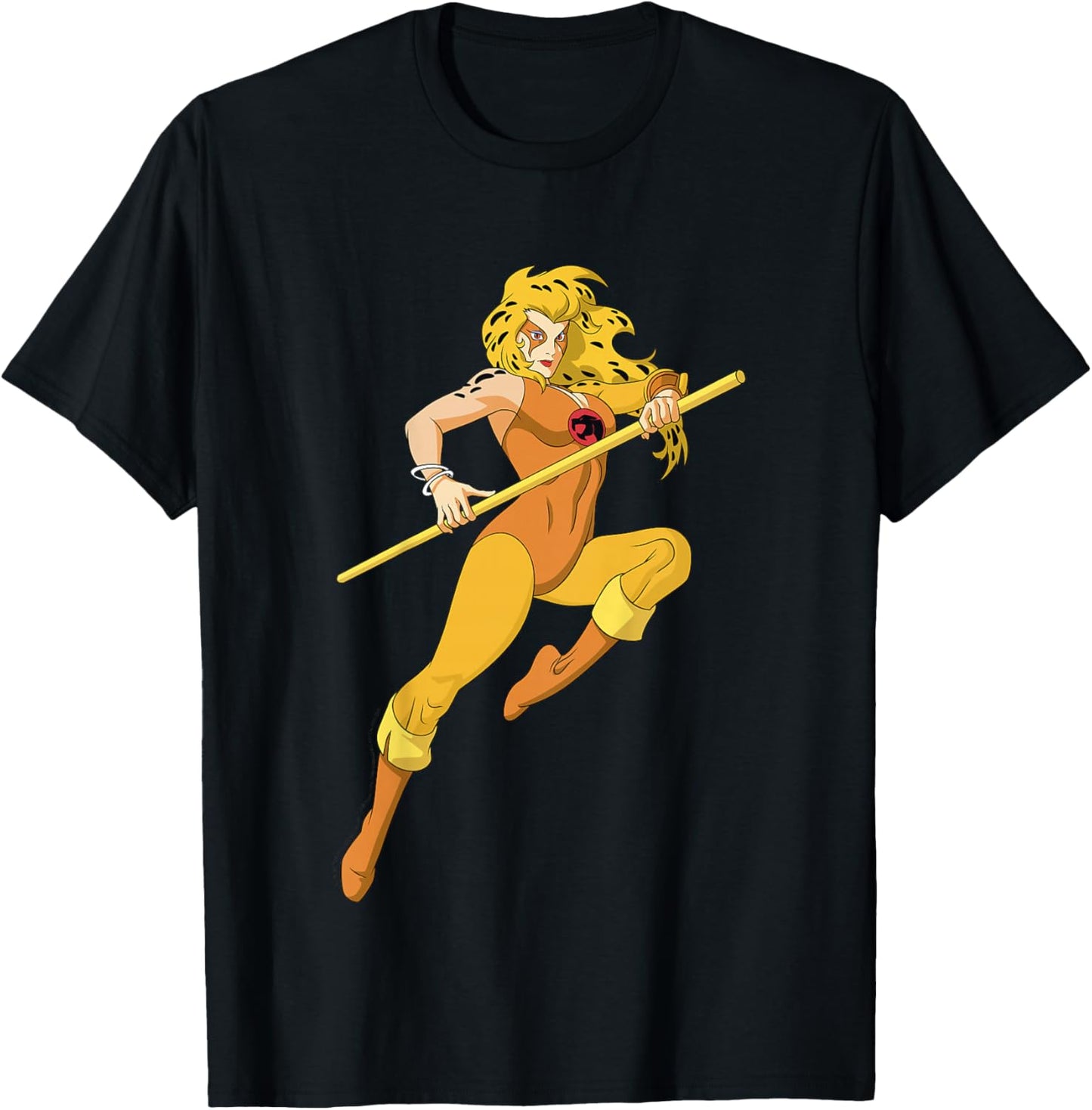 Kids ThunderCats Cheetara Portrait T-Shirt - T-Shirt | Black
