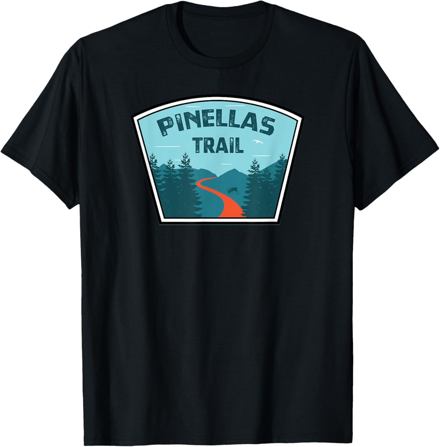 Pinellas Trail Florida T-Shirt - T-Shirt | Black