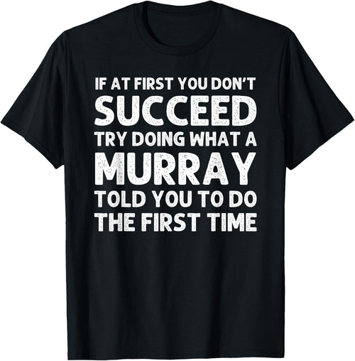 MURRAY Funny Surname Family Tree Birthday Reunion Idea