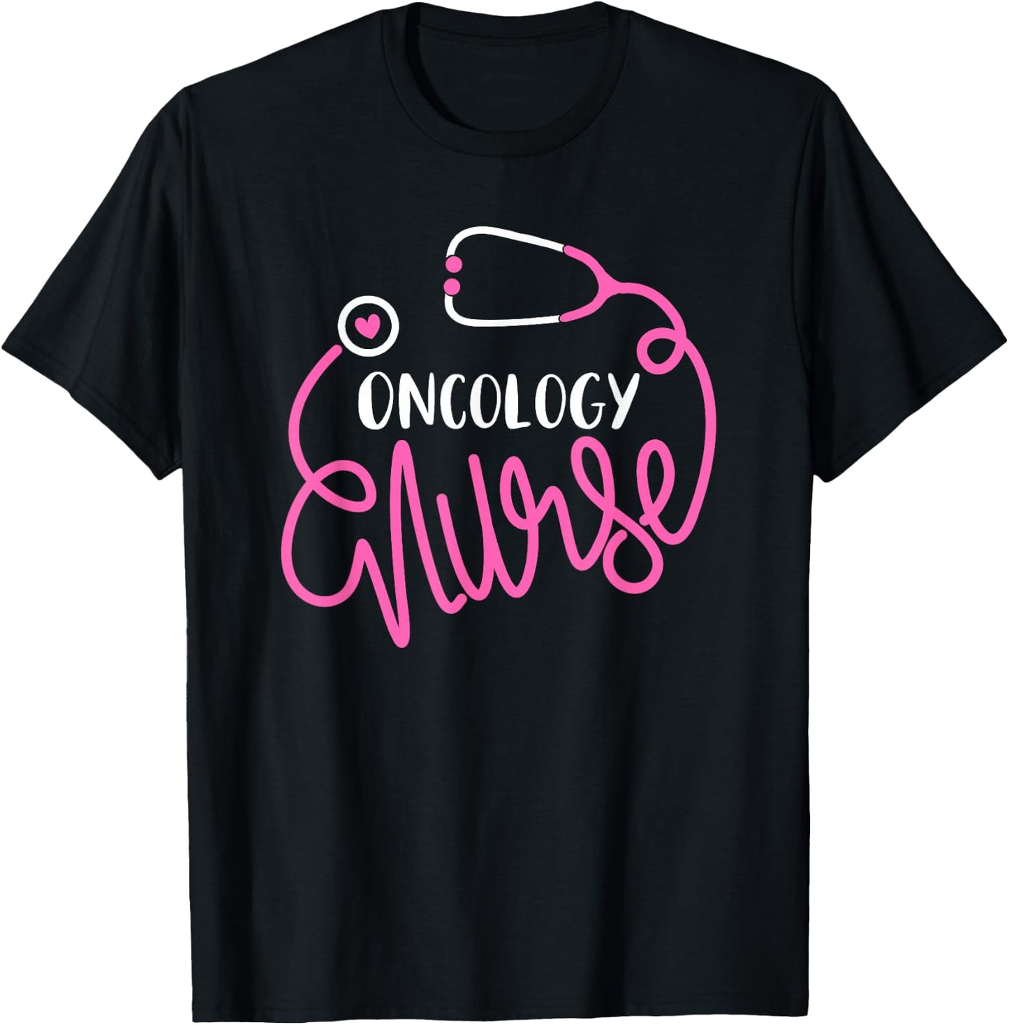 Oncology Nurse Funny Oncologist Nursing Department Nurse T-Shirt - T-Shirt | Black