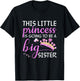 This Little Princess Is Going To Be A Big Sister Kids Shirt T-Shirt - T-Shirt | Black