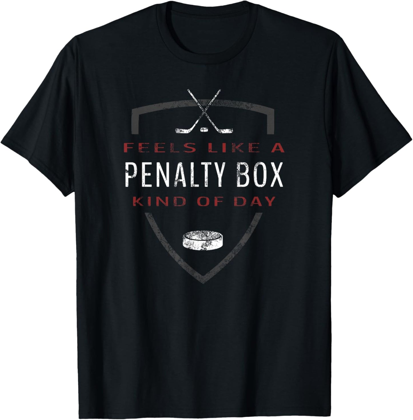 Funny Hockey for Players & Fans T-Shirt - T-Shirt | Black