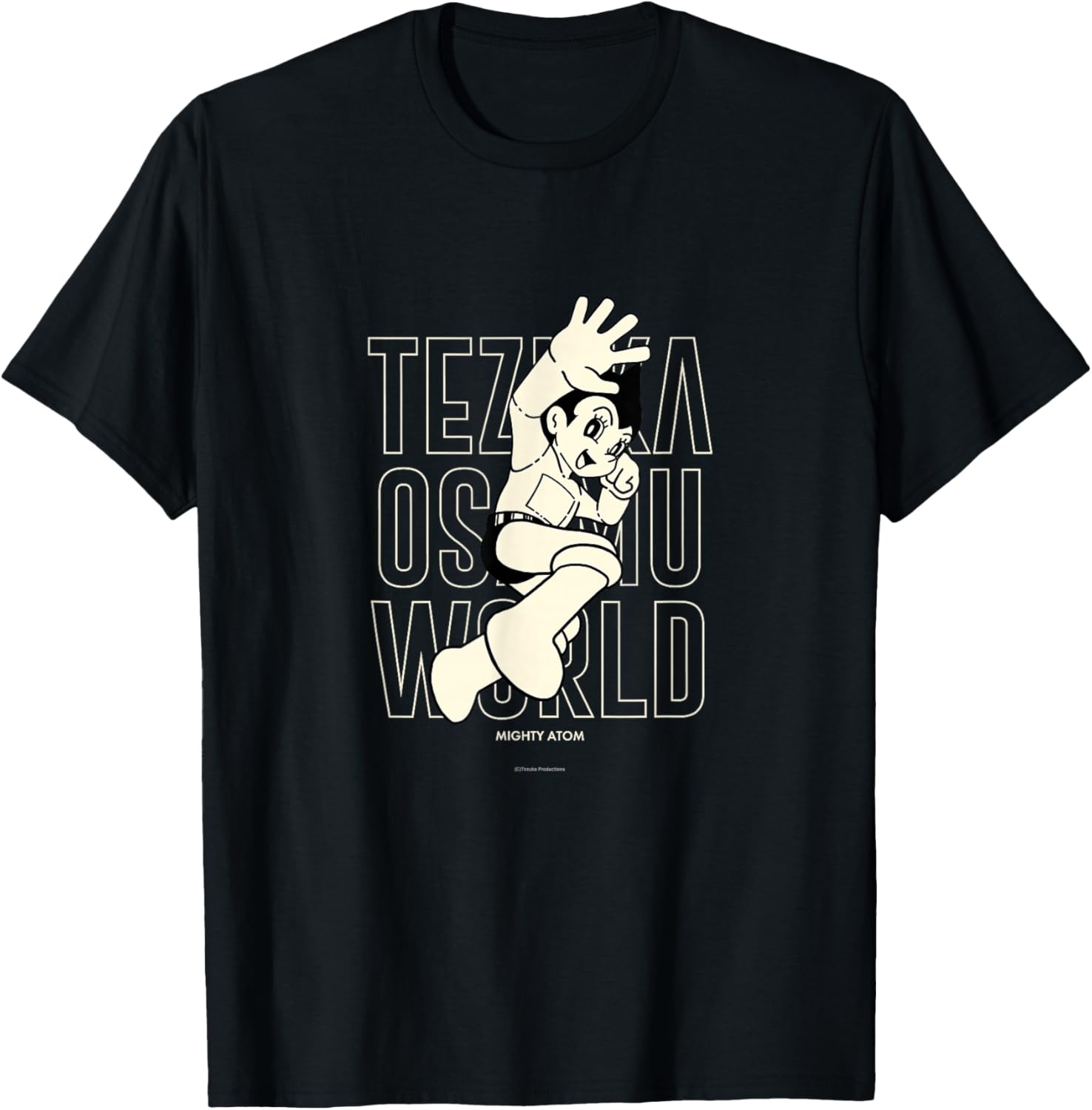 Astro Boy HEROES3(Atom) (C) TEZUKA Productions T-Shirt - T-Shirt | Black
