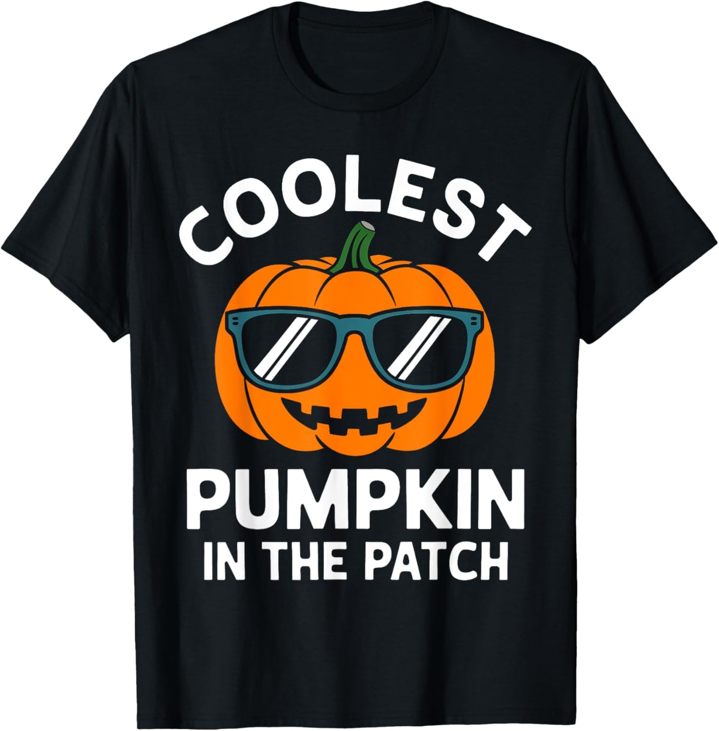 Toddler Boy Pumpkin Patch Shirt Kids Funny Halloween Costume T-Shirt - T-Shirt | Black