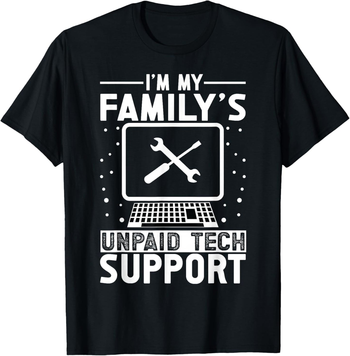 Tech Support T-Shirt - T-Shirt | Black