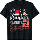 Cute Licensed Esthetician Skincare Beautician Christmas T-Shirt - T-Shirt | Black
