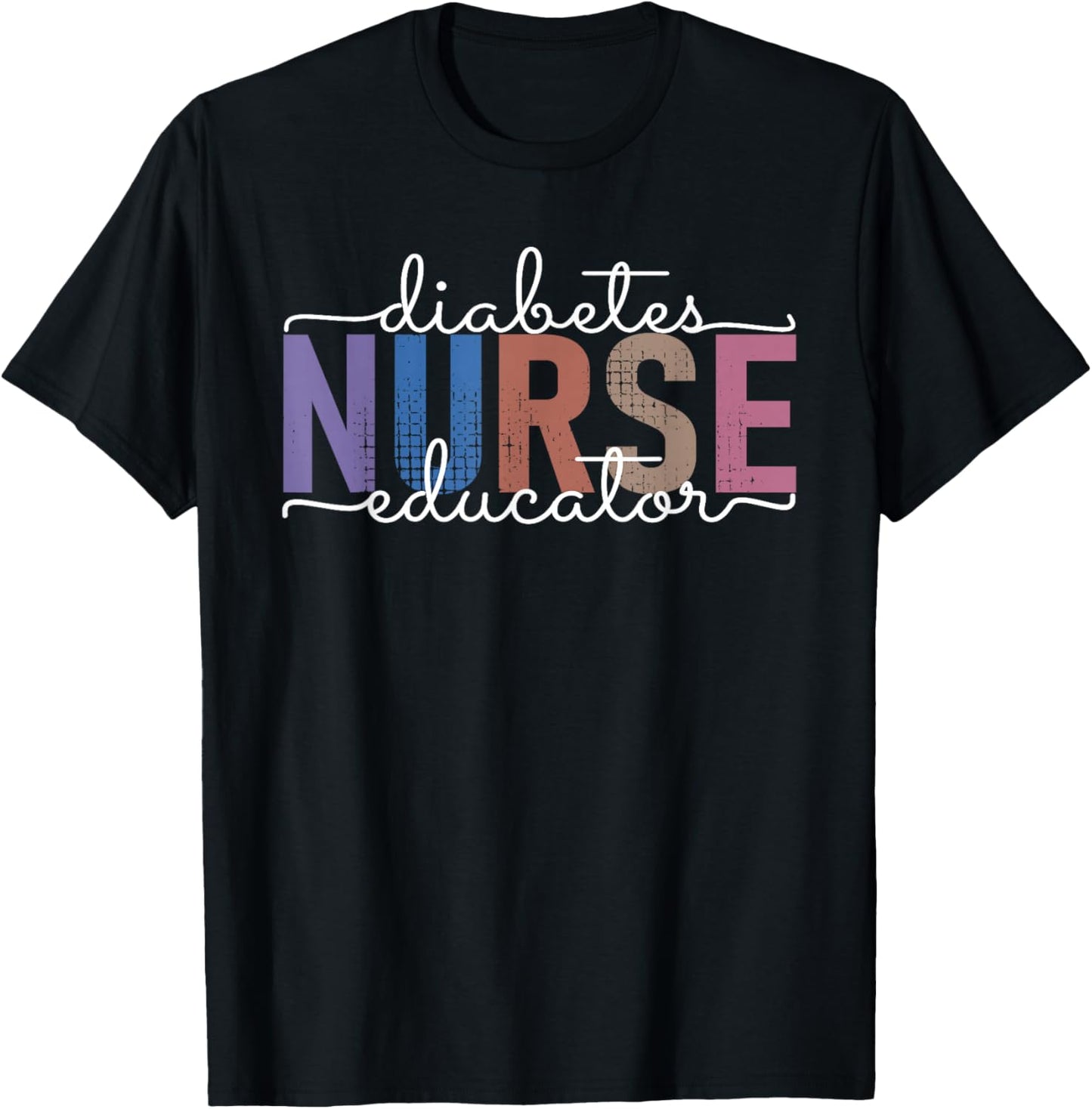 Diabetes Nurse Educator T-Shirt - T-Shirt | Black