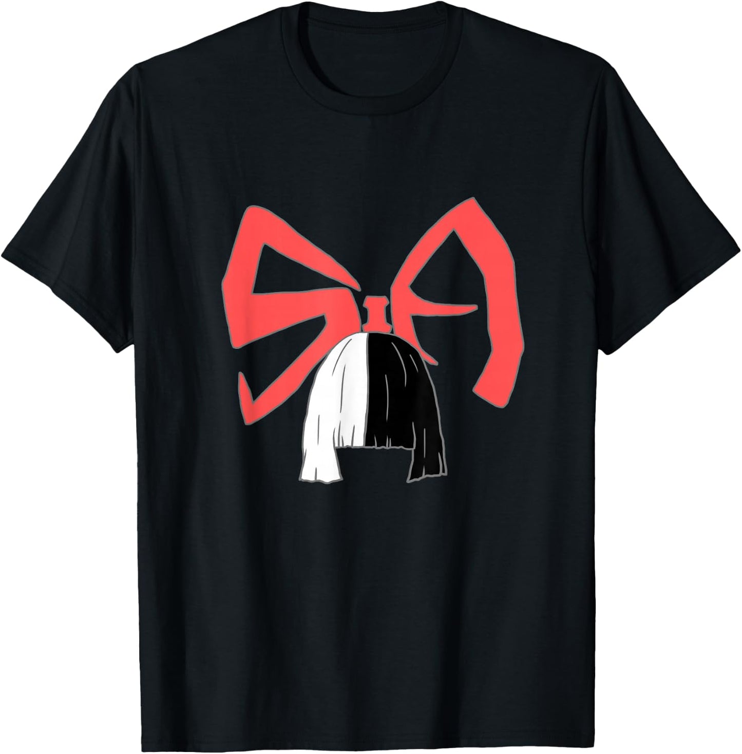 Sia - Bow T-Shirt - T-Shirt | Black