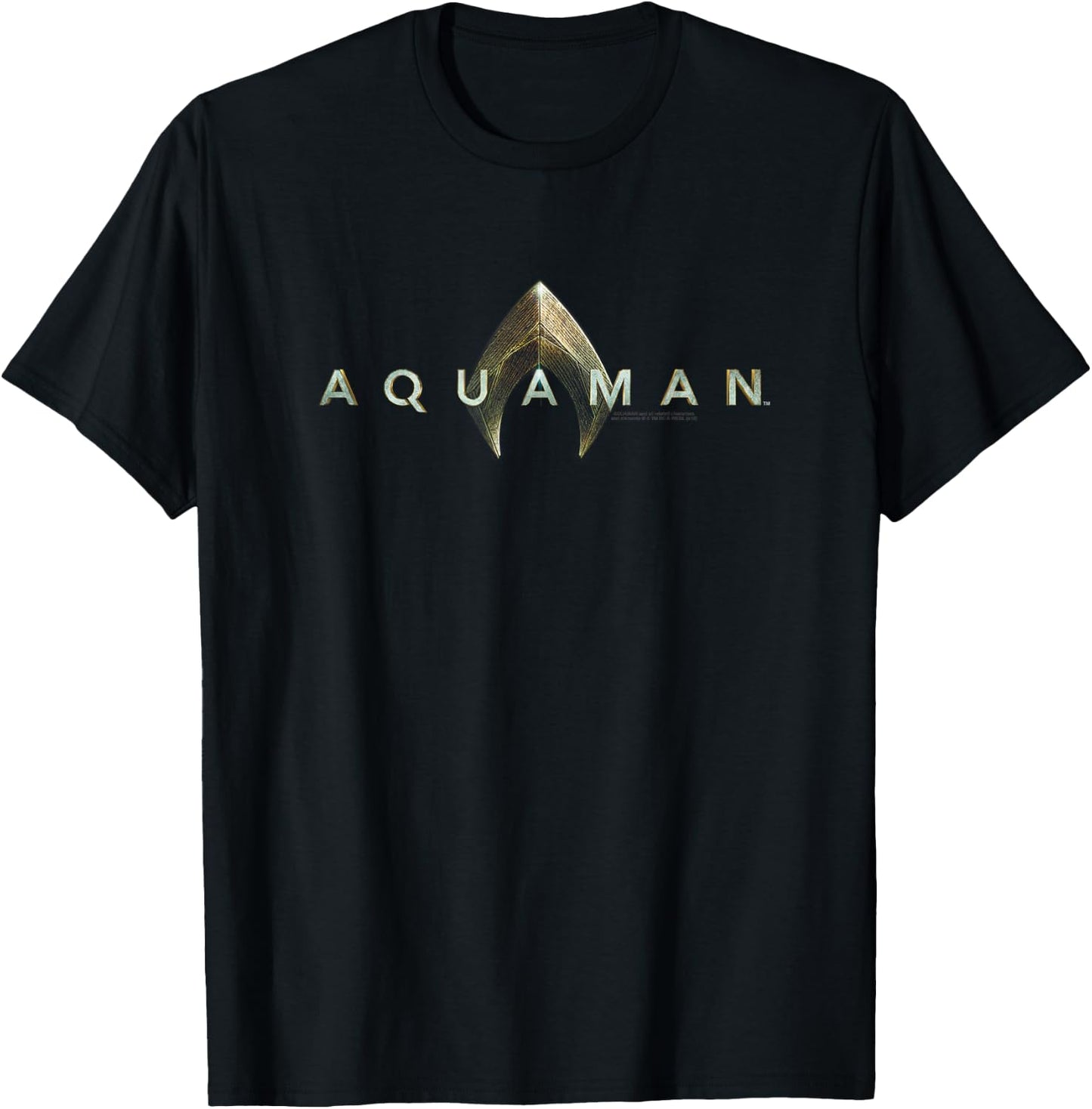 Aquaman Movie Logo T-Shirt - T-Shirt | Black