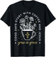 Good Days Start With Coffee And Jesus Grow In Grace T-Shirt - T-Shirt | Black