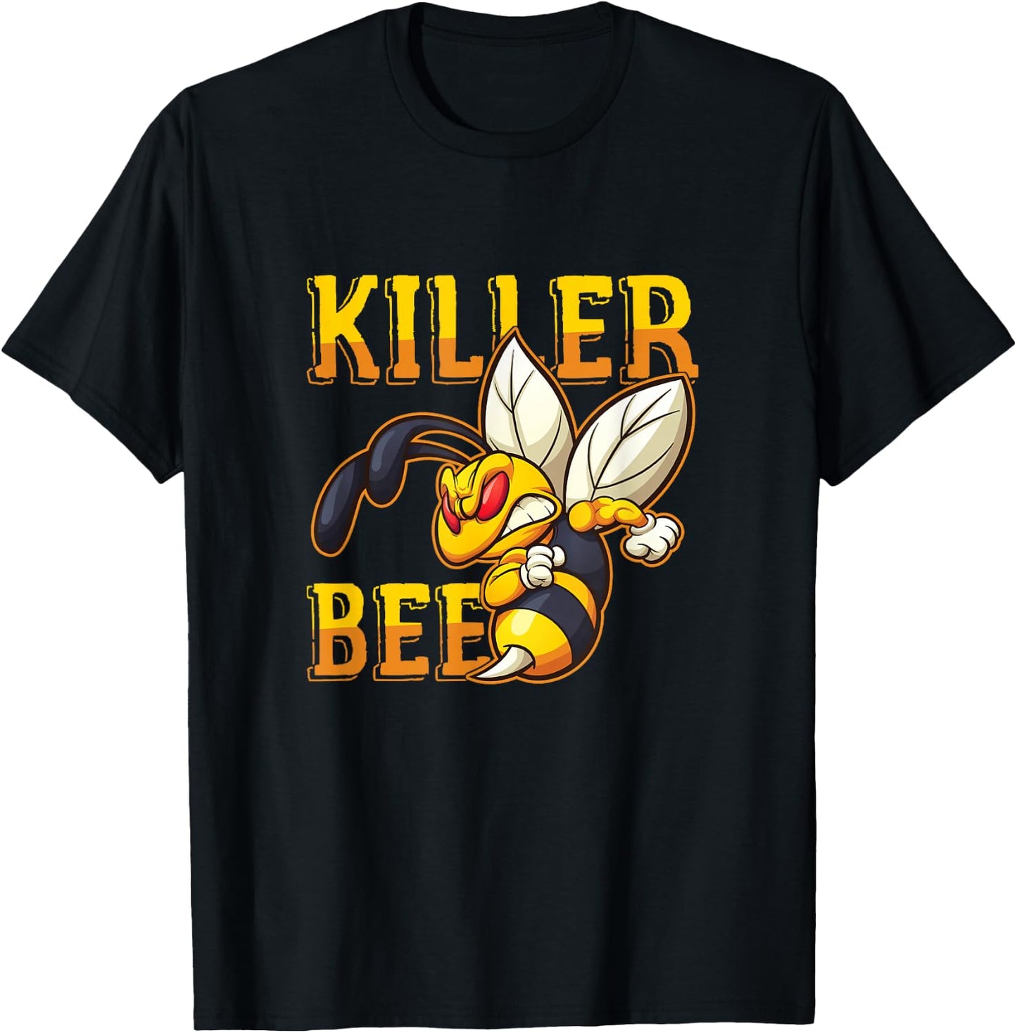 Awesome Killer Bee Hornet Yellowjacket Honeybee Lover Small T-Shirt - T-Shirt | Black
