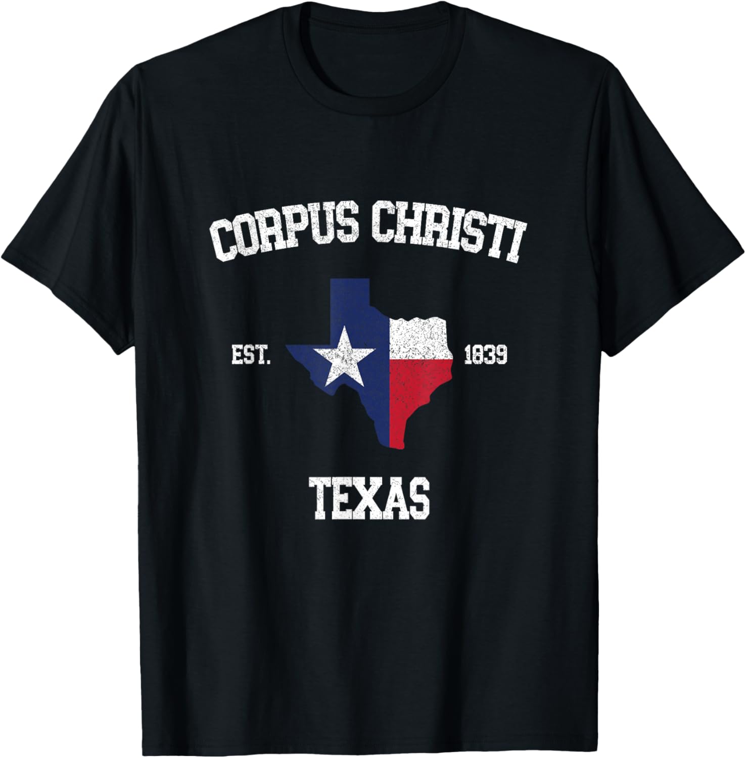 Corpus Christi Texas T-Shirt - T-Shirt | Black