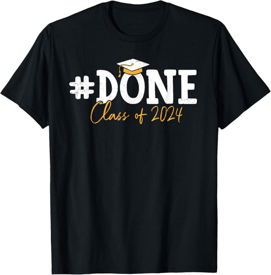Class of 2024 Shirts, Graduation Gifts Family Women T-Shirt - T-Shirt | Black