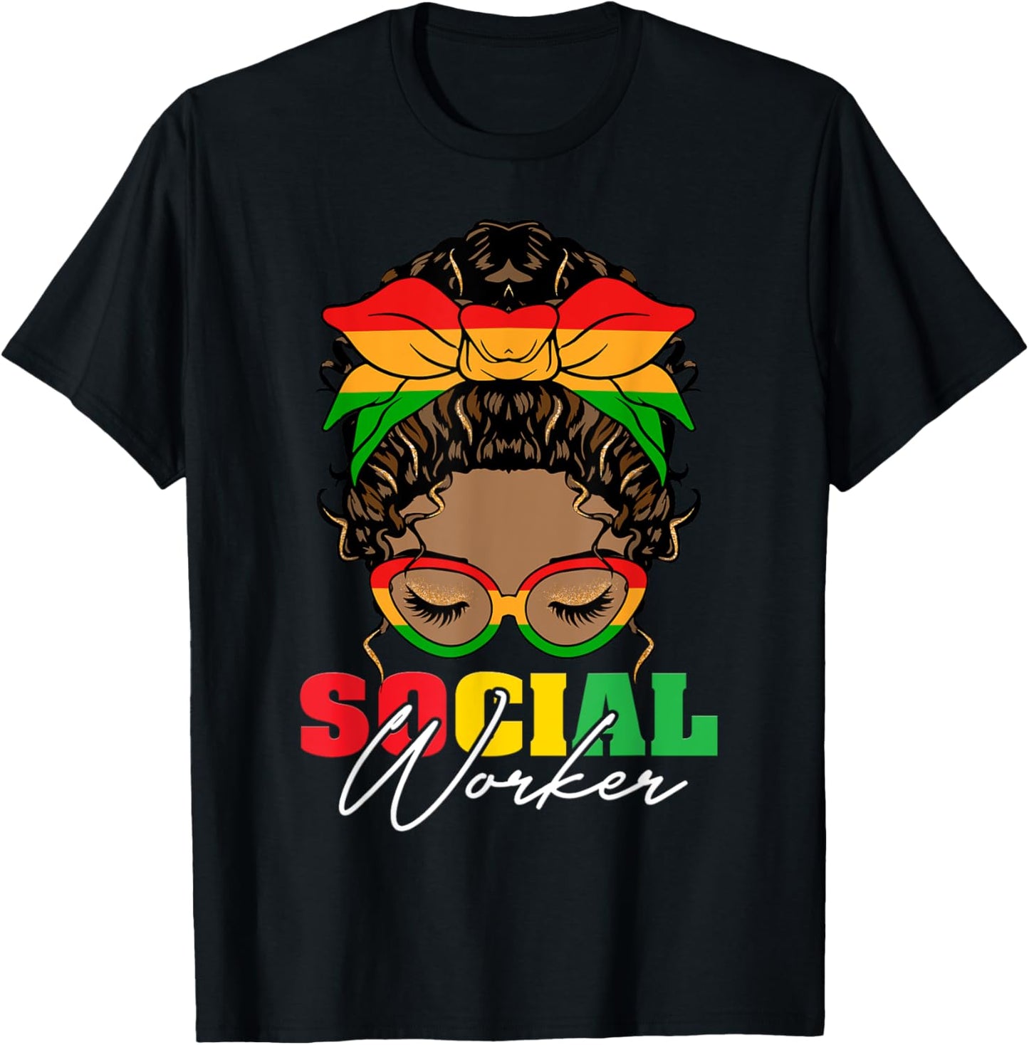 Black History Month Social Worker Social Work Month Women T-Shirt - T-Shirt | Black