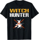 Witch Hunter Cute Halloween Costume Gift T-Shirt - T-Shirt | Black