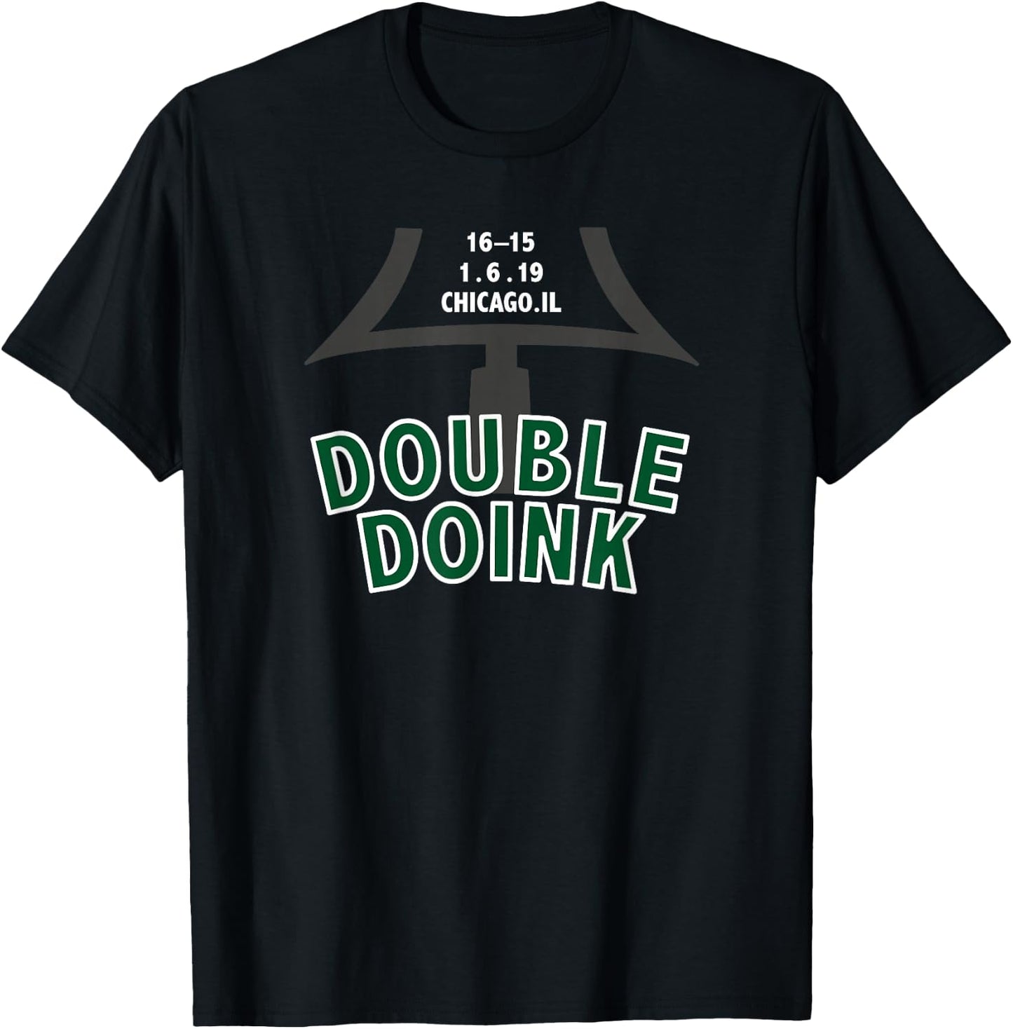 Double Doink for Football fans T-Shirt - T-Shirt | Black