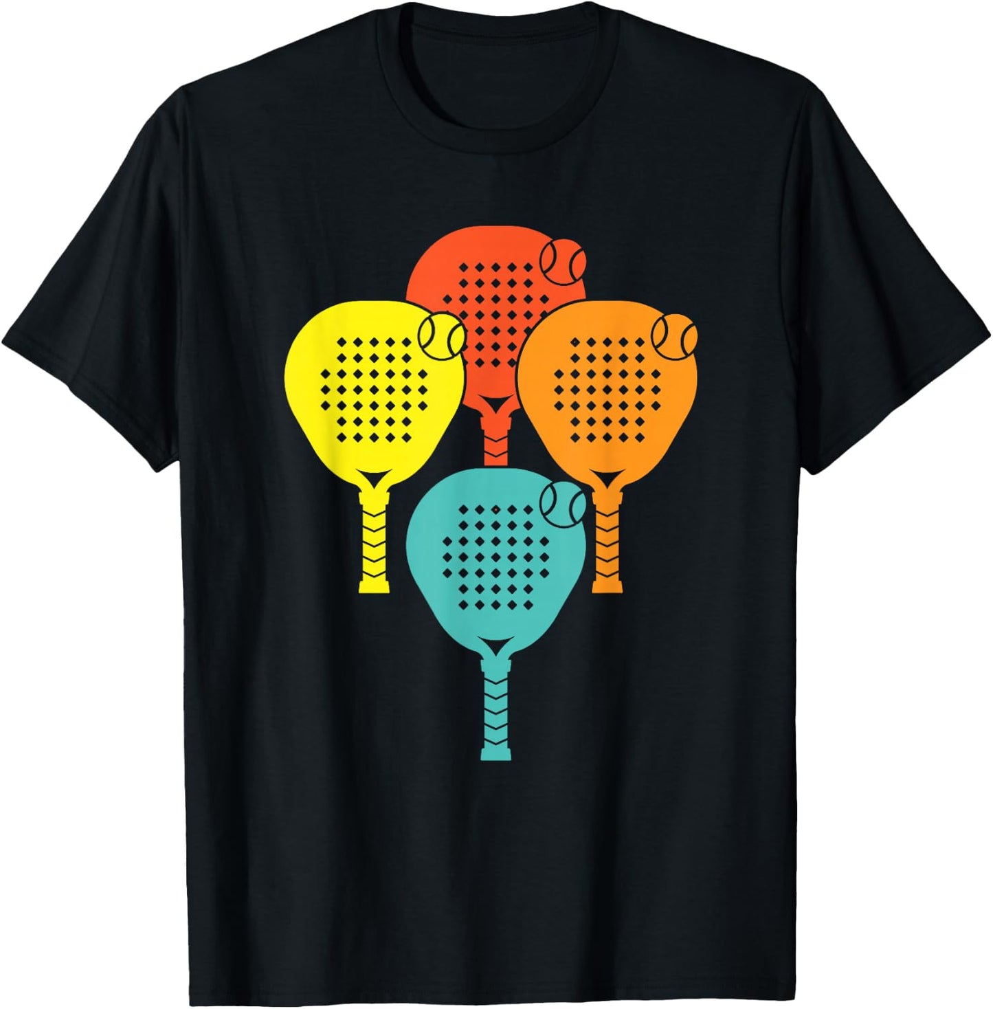 Platform Tennis T-Shirt - T-Shirt | Black