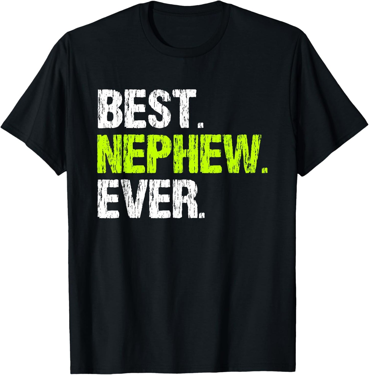 Best Nephew Ever Family Cool Funny Kids from Aunt T-Shirt - T-Shirt | Black